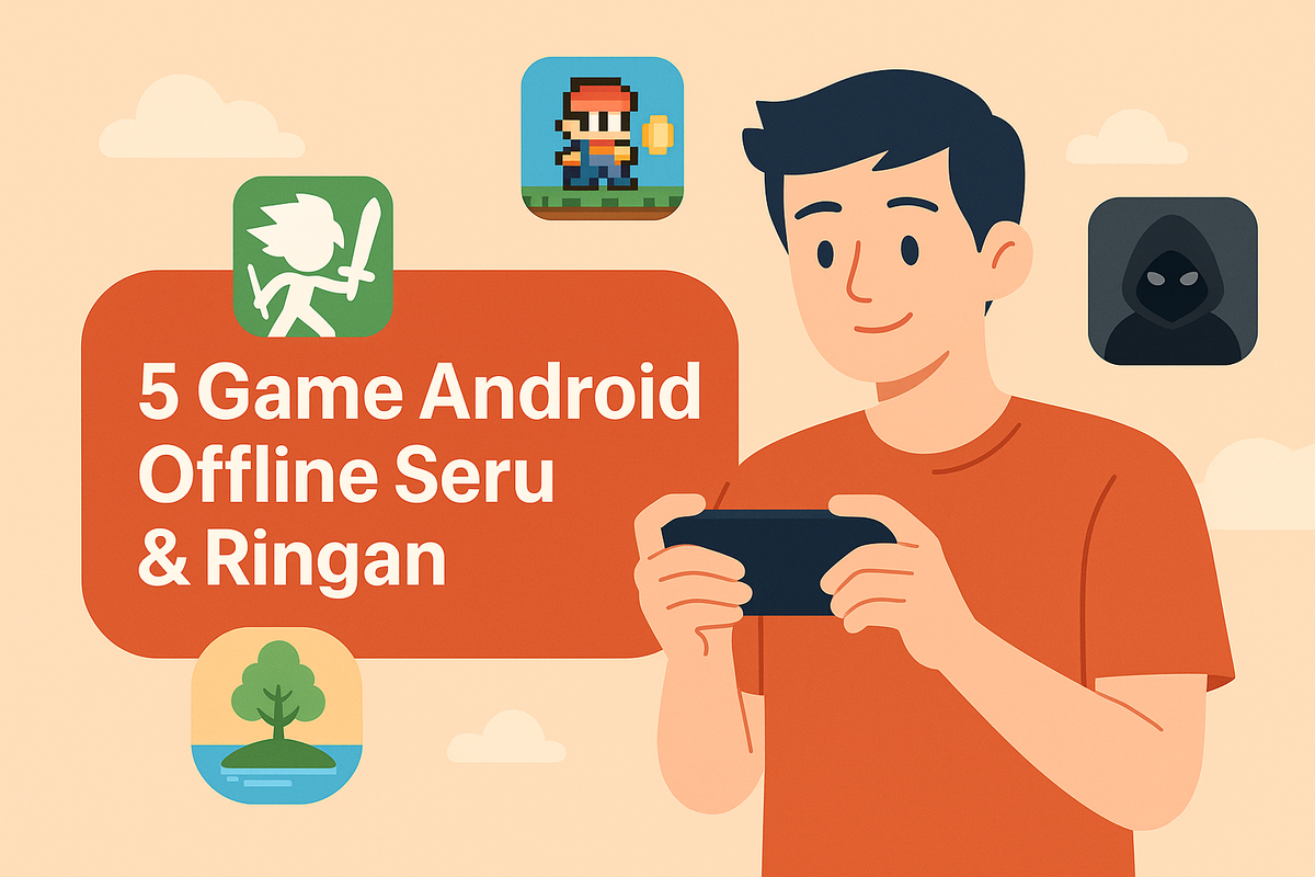 5 Game Android Offline Seru & Ringan