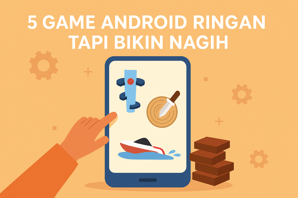 5 Game Android Ringan Tapi Bikin Nagih