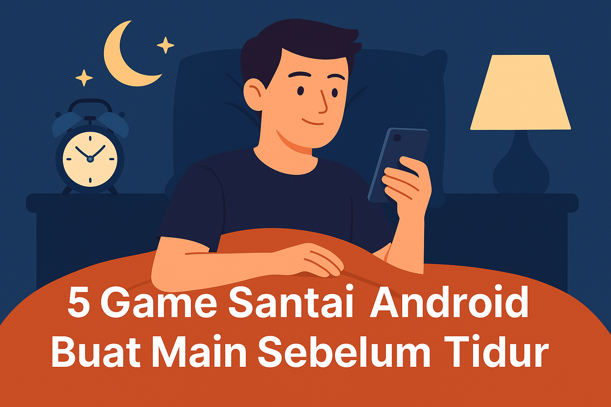 5 Game Santai Android Buat Main Sebelum Tidur