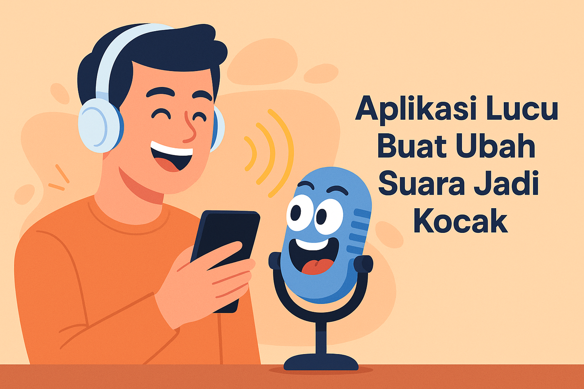 Aplikasi Lucu Buat Ubah Suara Jadi Kocak