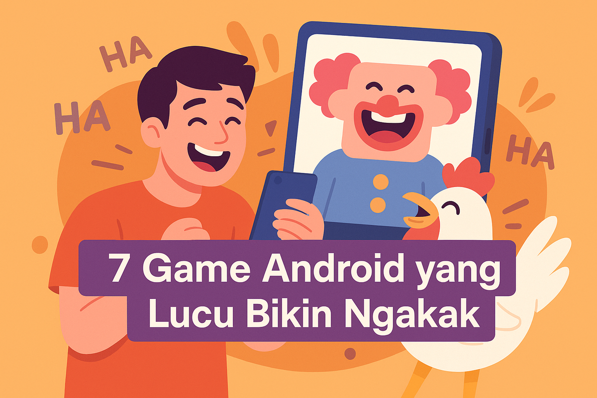 7 Game Android Lucu yang Bikin Ngakak