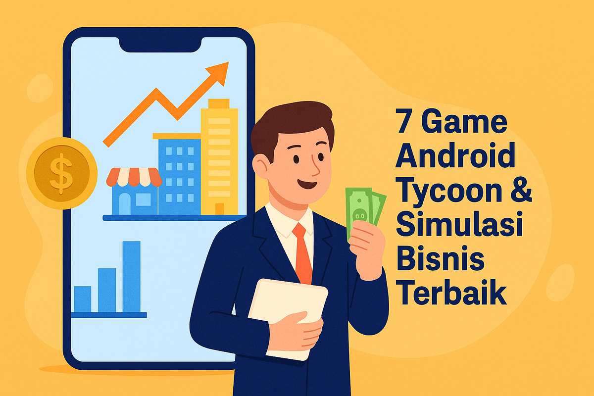 7 Game Android Tycoon & Simulasi Bisnis Terbaik